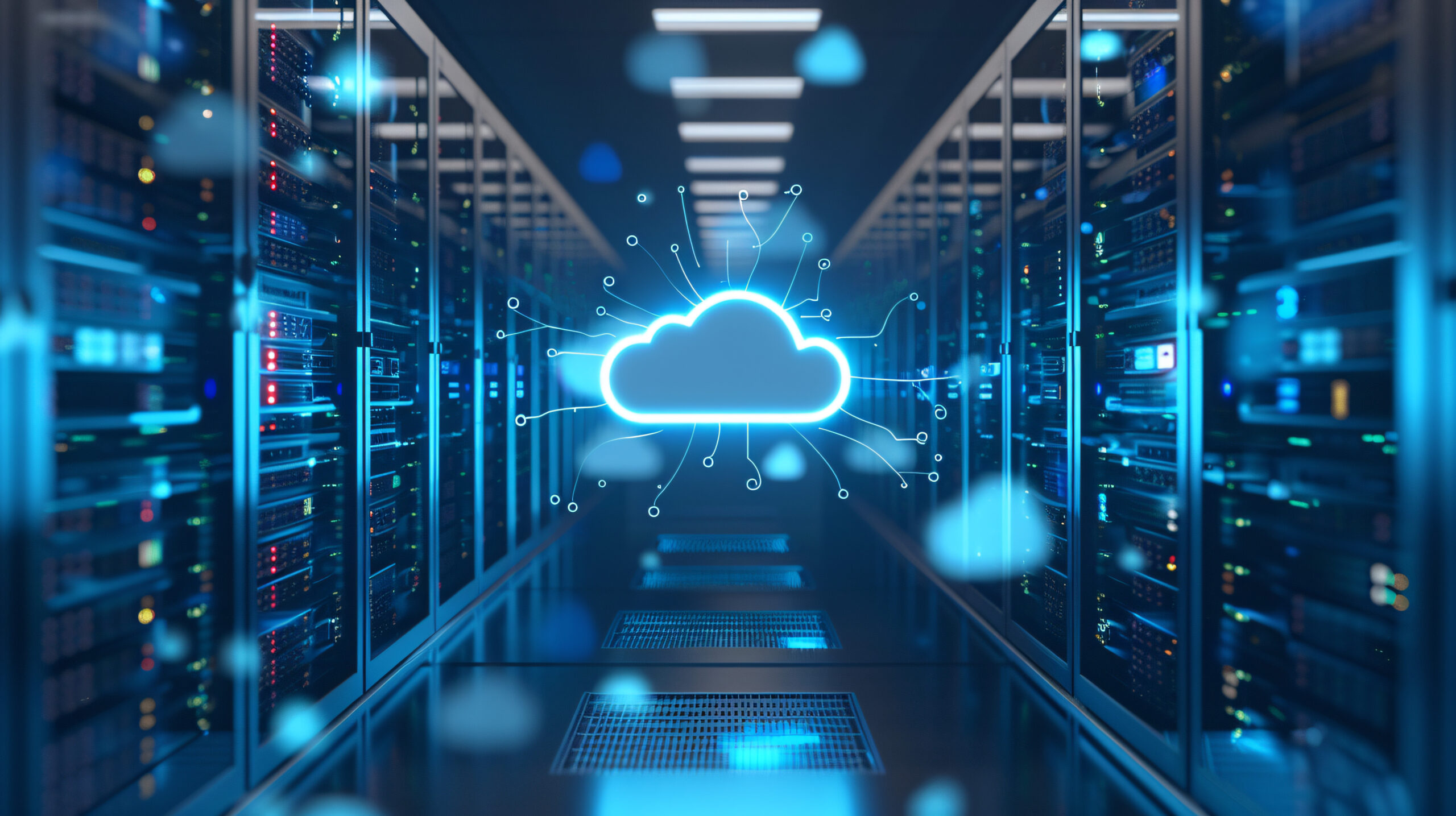 Cloud in a Server Room.